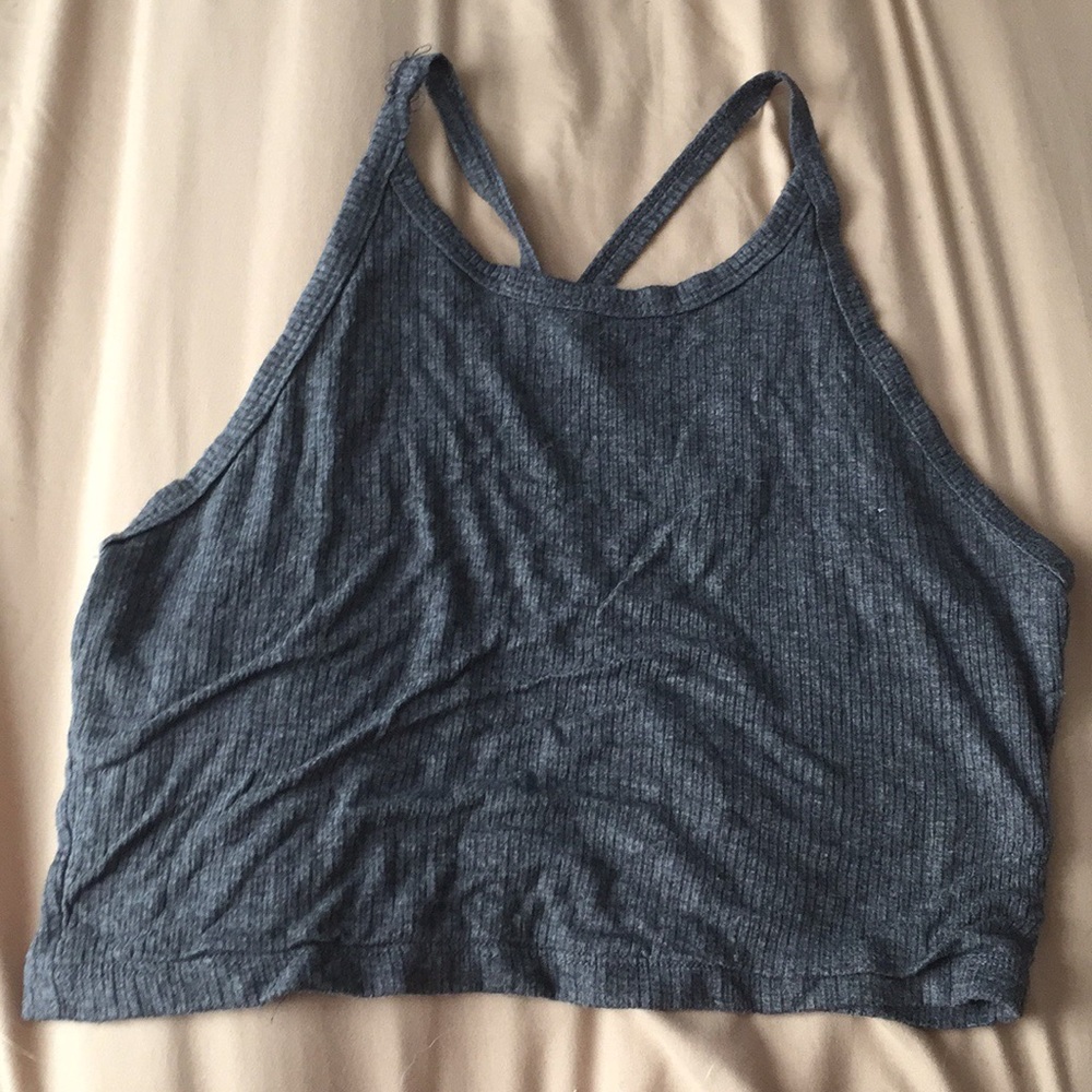 cropped tang top